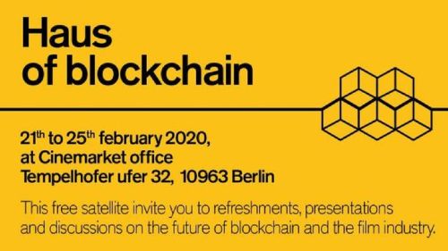 Haus of Blockchain - Berlinale 2020 - 