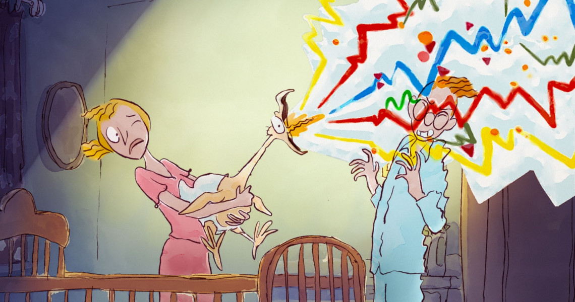 Couverture du film La Boîte à trésors de Quentin Blake