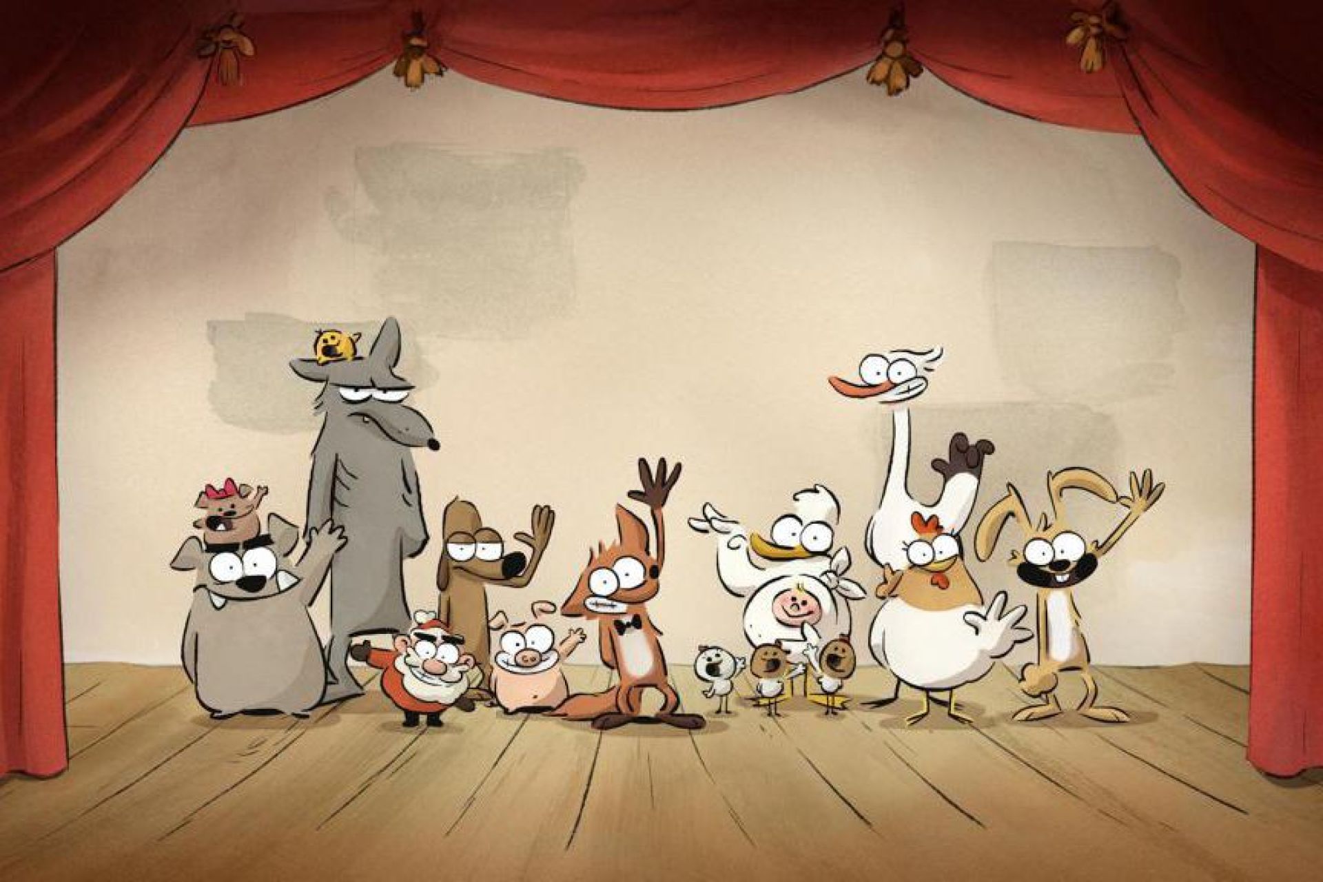 Couverture du film Le Grand Méchant Renard et autres contes