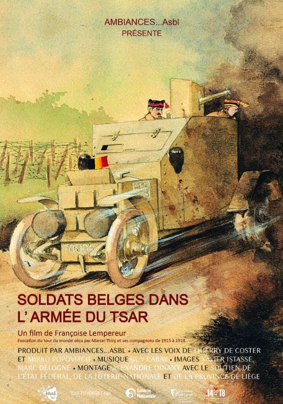 Couverture du film Soldats Belges dans l'armée du Tsar