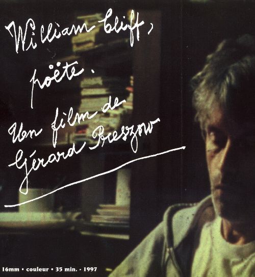 Couverture du film William Cliff, poète